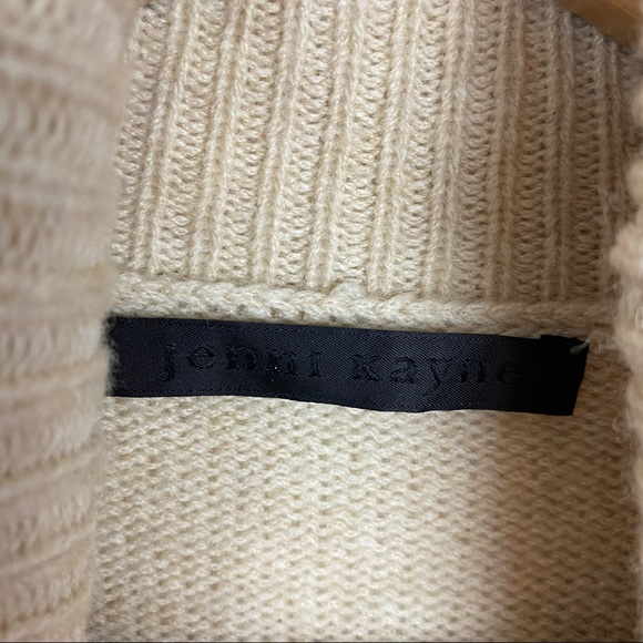 JENNI KAYNE Atlas Turtleneck Sweater in Wheat tan brown cream - Picture 9 of 13